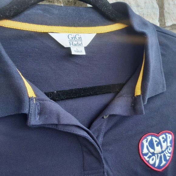 Tommy Hilfiger Gigi Hadid Cropped Polo Tee - Picture 4 of 16